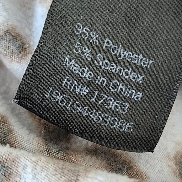 Leopard Cheetah Print Pajama Pants - Picture 3 of 4